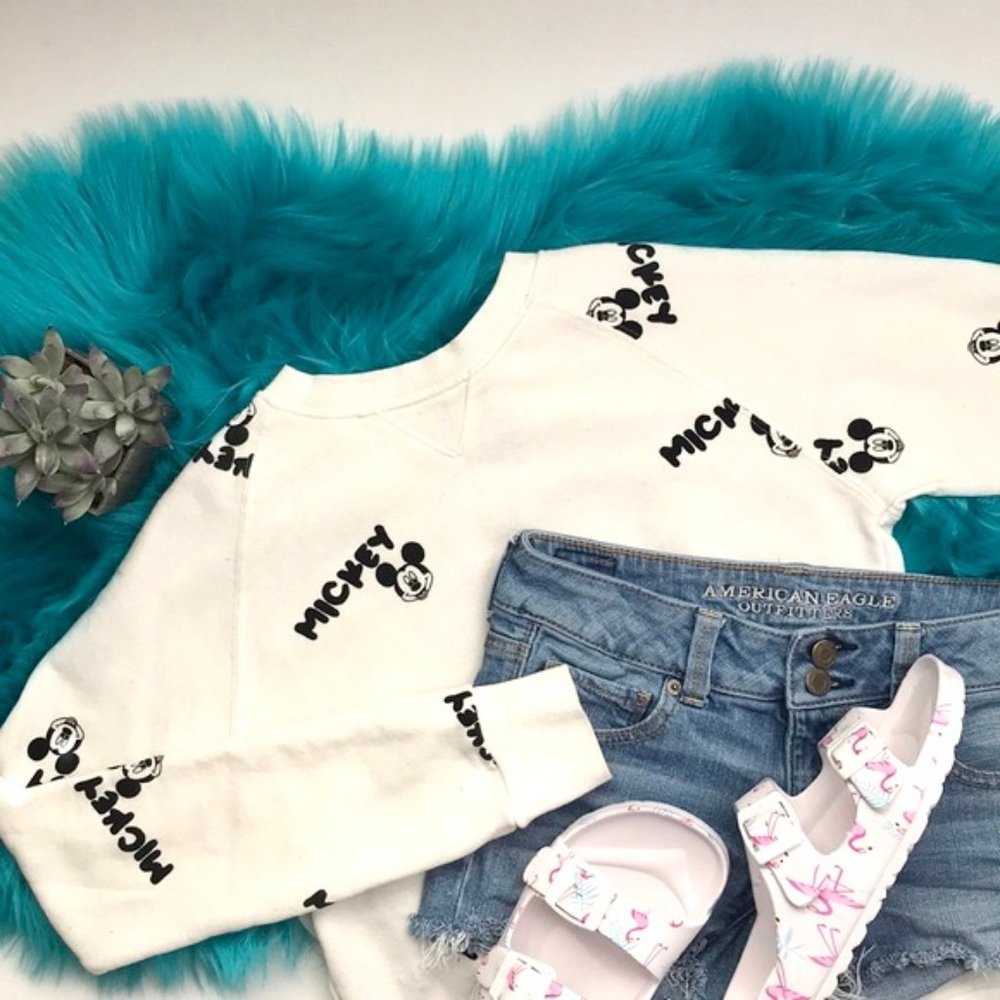 Disney Mickey Mouse Printed Sweater